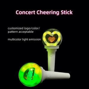 <b>Bluetooth</b> App Remote Rechargeable Led Plastic Glow Portable Cheering Stick Point <b>Control</b> for Fan Offline Meeting - Product Image 4