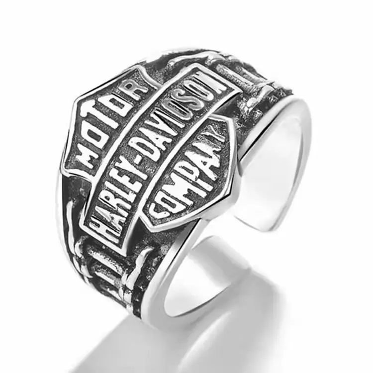 Harley men Ring for lovers of motorcycle harley unisex