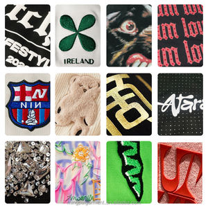 Logo personalizzato di alta qualità 3D stampa a sbuffo 300 500 Gsm cotone pesante <span class=keywords><strong>oversize</strong></span> felpa a trasferimento termico stampa <span class=keywords><strong>felpe</strong></span> <span class=keywords><strong>con</strong></span> <span class=keywords><strong>cappuccio</strong></span> da <span class=keywords><strong>donna</strong></span> - Product Image 5