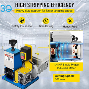 เครื่องปอกสายไฟฟ้ากำลัง<span class=keywords><strong>3Q</strong></span>,เครื่องปอกสายเคเบิลโลหะเศษทองแดง - Product Image 5