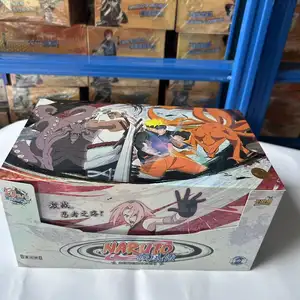 Google anime japonais vente en gros 36/48 cartes boîte carte de collection Sasuke TR soldat chapitre étoile patrimoine Hokage narutoes carte