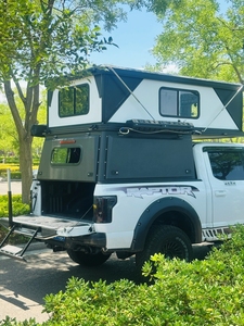 Nuovo Design 2026 <span class=keywords><strong>Camper</strong></span> per Pickup Overland a Scomparsa con Tetto Rigido a Soffietto per 2-3 Persone Impermeabile - Product Image 4