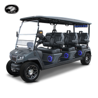 HDK EVOLUTION D5 Ranger 6 places Plus Nouveau Modèle CarPlay Tous Sièges Avant Bus Touristique Voiturette de Golf Électrique