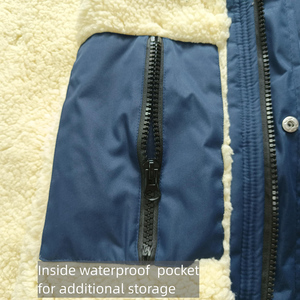 Vestes d'équitation imperméables avec doublure en polaire personnalisée / Manteaux d'équitation imperméables - Product Image 4