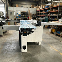 Scie à table coulissante industrielle neuve pour le travail du bois, cadre robuste, table coulissante de 3,2 m, coupe précise pour meubles et panneaux de bois