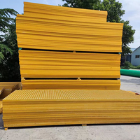 Grille en maille FRP antidérapante, ignifuge et stabilisée aux UV pour usine chimique industrielle de première qualité
