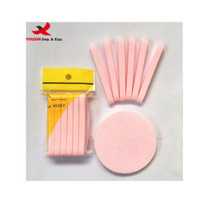 Éponge démaquillante douce et exfoliante pour le visage, ronde, compressée, violette, à prix réduit pour achats mixtes - Product Image 4