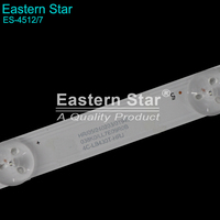 Bande LED de rétroéclairage ES-4512/7 pour téléviseurs TCLL 43 pouces – Barres lumineuses LED à bon prix – Bandes de rétroéclairage de remplacement