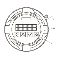 Transmetteur de débitmètre ultrasonique en acier inoxydable SIEMENS SITRANS FUS060 7ME3050-2BA10-1BA1 en ligne OEM haute précision +/-0,2% 1