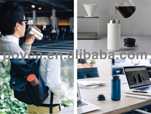 12oz/17oz Kinto Stainless Steel Insulated Thermos Travel Vacuum <strong>Coffee</strong> Mug/camping Tumbler Mug Customized logo - Product Image 6