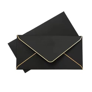 Busta di carta perlata multicolore personalizzata biglietto d'invito per matrimonio busta di carta di ringraziamento <span class=keywords><strong>con</strong></span> Logo in lamina d'oro - Product Image 6