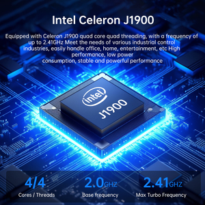 ไม่มีพัดลม J1900 J1800อุตสาหกรรม HD + VGA 2COM <span class=keywords><strong>DDR3</strong></span> HD-MI VGA จอแสดงผลขนาดกะทัดรัดพีซีขนาดเล็ก Intel Core Celeron สำหรับอุตสาหกรรม - Product Image 4