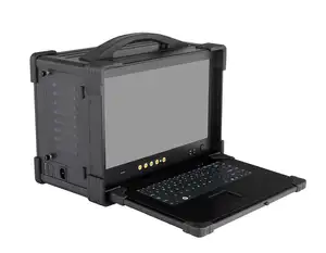 15.6 inch steel computer special applications and functions Industrial portable computers with 7800ah lithium battery management