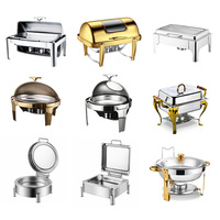 Contenedor Térmico Premium de Acero Inoxidable de 6L con Tapa Abatible para Mantener Alimentos Calientes
