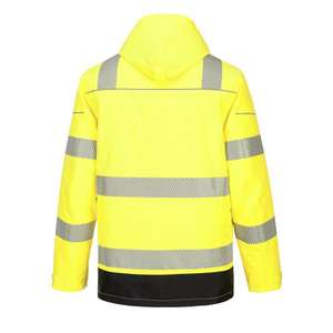 เสื้อแจ๊คเก็ตสีดำ PW3 PW367YBRXL แบบ5-in-1สีเหลือง/ดำชุดทำงาน HI-VIS 5036108355051 - Product Image 2