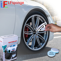 Nouveau Kit de Nettoyage en Mélamine pour l'Entretien Automobile Tout-en-un : Éponge, Tampon et Accessoires pour Vitres, Désembuage, Verre et Cuir