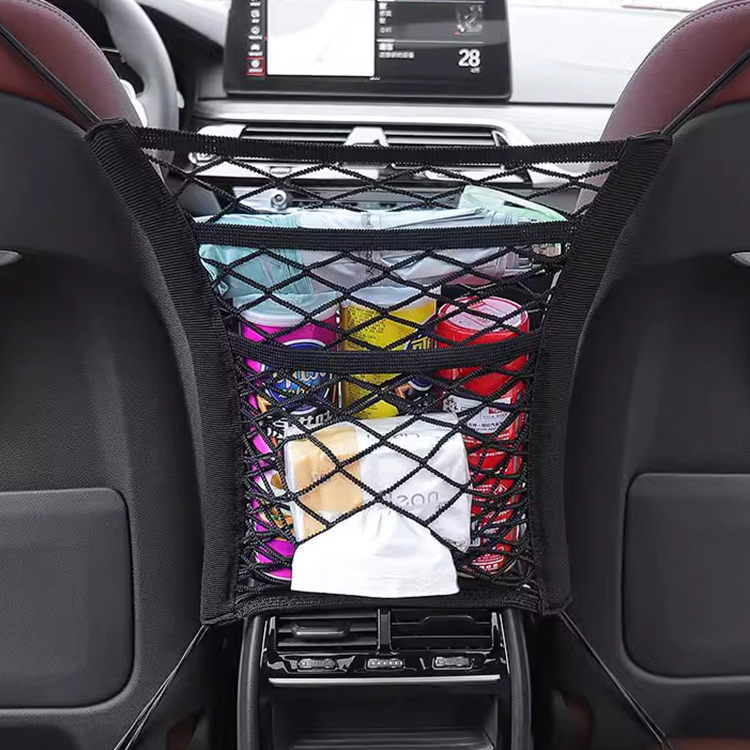 Elastic String Net Bag Three layer