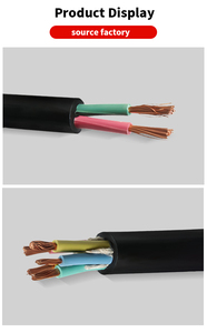 Cable Flexible de Neopreno y Cobre de Bajo Voltaje YZW/<span class=keywords><strong>WCW</strong></span> H05RN-F 450/750V 1.5-240mm² con Revestimiento de Goma Resistente para Uso Agrícola e Industrial - Product Image 4