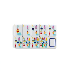 Juego de Mahjong Americano Personalizado de una Sola Capa, Serie Nueva Inglaterra, Mahjong con Toque Náutico, Fichas de Mahjong Acrílicas de Viaje - Product Image 4