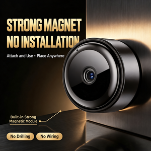 Mini enregistreur vidéo portable A14 1MP, Wi-Fi double bande 2.4G & 5G, point d'accès 50M, vision nocturne IR, détection de mouvement, batterie intégrée - Product Image 1