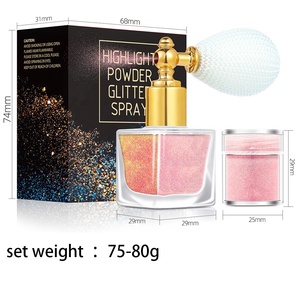 Spray Illuminante Impermeabile all'Ingrosso con Glitter per Viso e Corpo - Effetto Luminoso <span class=keywords><strong>Bianco</strong></span> Perla Liquido - Product Image 6