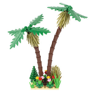 Bloques de construcción compatibles con ladrillos de plantas de flores, juguetes para niños, regalo ideal para amigos y decoración de bricolaje en el tema de la granja de la ciudad - Product Image 4