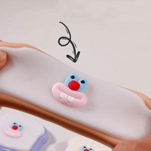 ของเล่นบีบแก้เครียดรูปขนมปังปิ้งน่ารัก นุ่มนิ่ม สำหรับวัยรุ่นและผู้ใหญ่ บรรเทาความวิตกกังวล ของเล่นเสริมพัฒนาการทางประสาทสัมผัส ขนาดพกพา เหมาะเป็นของขวัญ - Product Image 3