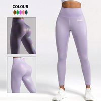 Leggings de sport pour femmes MIQI avec logo personnalisé, effet lifting des fesses, entraînement en salle de sport, métallique brillant, sport, paillettes, pantalon de haute qualité, leggings de yoga