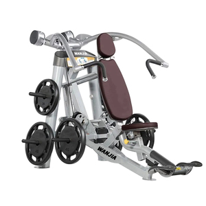 Piastra di vendita calda caricata inclinazione attrezzature per esercizi di stampa toracica <span class=keywords><strong>con</strong></span> <span class=keywords><strong>schienale</strong></span> regolabile per un allenamento ottimale - Product Image 6