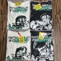 Sweat-shirts en coton surdimensionnés et épais pour hommes, imprimés de haute qualité, avec le motif 'THAT'S AWFUL LOT of COUGH SYRUP', vente en gros