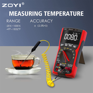มัลติมิเตอร์ดิจิตอล ZOYI ZT-Y 9999 พร้อมจอแสดงผลแบบมีไฟพื้นหลัง ปรับช่วงอัตโนมัติ มีจำหน่าย - Product Image 4