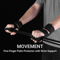 Gants de musculation professionnels avec support pour les poignets, antidérapants, pour la musculation, le CrossFit