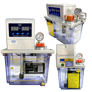 Original HERG TZ-2202-410X Elektrische Schmierpumpe Ölpumpe 220V 4L Große Kapazität Metall/Kunststofftank CNC-Werkzeugmaschine - Product Image 5