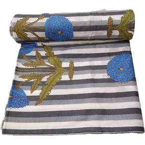 ผ้าคอตตอนลินินพิมพ์ลายด้วยมือ COTSILER ผ้าป๊อปลิน หน้ากว้าง 42 นิ้ว น้ำหนักเบา ระบายอากาศได้ดี ลายดอกไม้ เหมาะสำหรับชุดฤดูร้อนและเสื้อท่อนบน - Product Image 2