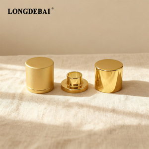 Tapa Magnética de Lujo en Stock para Perfume, Negra, Dorada, Plateada, Roja, 30ml, de Metal Zamac, con Collar para Perfume - Product Image 5