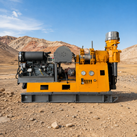 Foreuse rotative pour puits d'eau XY-3 FEIYANG, moteur diesel, profondeur de forage max. 600m, pompe de 325 mm de diamètre, boîte de vitesses sur roues, gamme de vitesse de broche large, garantie 1 an