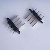 Connecteur mâle haute intensité DGDTE, durée de vie mécanique 3000 cycles, pour vélo électrique, carte à carte, 4 broches, DT055M, alliage de cuivre, plastique