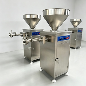 Machine à farcir les saucisses <span class=keywords><strong>de</strong></span> porc et <span class=keywords><strong>de</strong></span> bœuf, électrique, commerciale, durable, pour salami et hot-dogs, à prix abordable - Product Image 2
