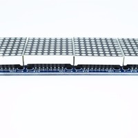 Fabricante directo Venta caliente MAX7219 Módulo de matriz de puntos Módulo de microcontrolador 4 en una pantalla