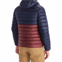 Personnalisé Hommes Hiver En Plein Air Chaud Sports Fermeture Éclair Veste Imperméable En Duvet
