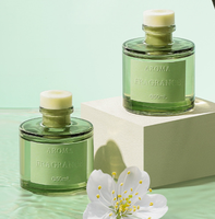 Nouveau Style De Luxe Parfum De Maison Désodorisant De Marque Privée Verre Reed Diffuseur Bouteille 50ml Sans Phtalate Écologique