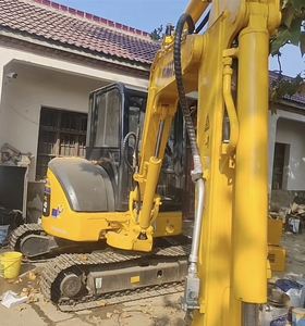 รถขุดขนาดเล็ก Komatsu PC40 มือสอง ได้รับการรับรองมาตรฐาน CE น้ำหนัก 4 ตัน พร้อมบุ้งกี๋ รถตีนตะขาบ เครื่องยนต์ ปั๊ม และชิ้นส่วนหลักๆ ผลิตในญี่ปุ่น พร้อมรายงานและวิดีโอ - Product Image 2