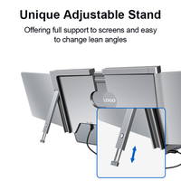 Populaire en Europe 15.6 pouces Super Thin Design No Driver MacBook Triple Screen Monitor S700 pour ordinateurs portables 15-17.3 "Windows & Mac