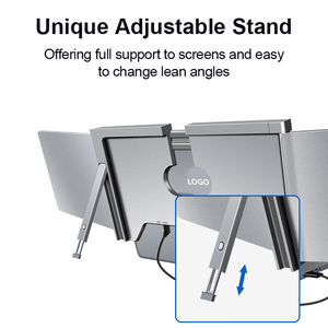 Populaire en Europe 15.6 pouces Super Thin Design No Driver MacBook Triple Screen Monitor S700 pour ordinateurs portables 15-17.3 "Windows & Mac - Product Image 5