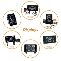 Vélo cargo E-MTB de banlieue directement d'usine, contrôleur à onde sinusoïdale 48V, écran LCD NFC, kit moteur moyeu sans engrenage 500W pour vélo électrique, pour OEM ODM