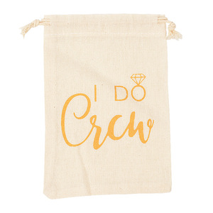 ジュエリーポーチ環境にやさしいソフトコットンキャンバス刺繍ロゴ入りリング用ジュエリージュエリージュエリー - Product Image 5