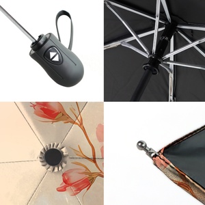 ร่มอัตโนมัติเปิด-ปิด ป้องกันรังสียูวี กันน้ำ เป็นมิตรกับสิ่งแวดล้อม ผลิตจากวัสดุรีไซเคิล โครงเหล็ก ซี่โครงไฟเบอร์กลาส ใช้ได้ทุกฤดู - Product Image 5