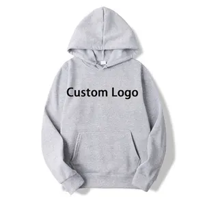 Custom embroidery sublimation hoodie sweatshirt 65 polyester 35 cotton fabric hoodie