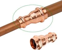 Raccord de réduction à sertir en cuivre, raccord de plomberie pour tube en cuivre