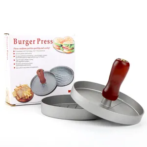2022 gran oferta herramienta de cocina de aleación de aluminio prensa de carne de hamburguesa